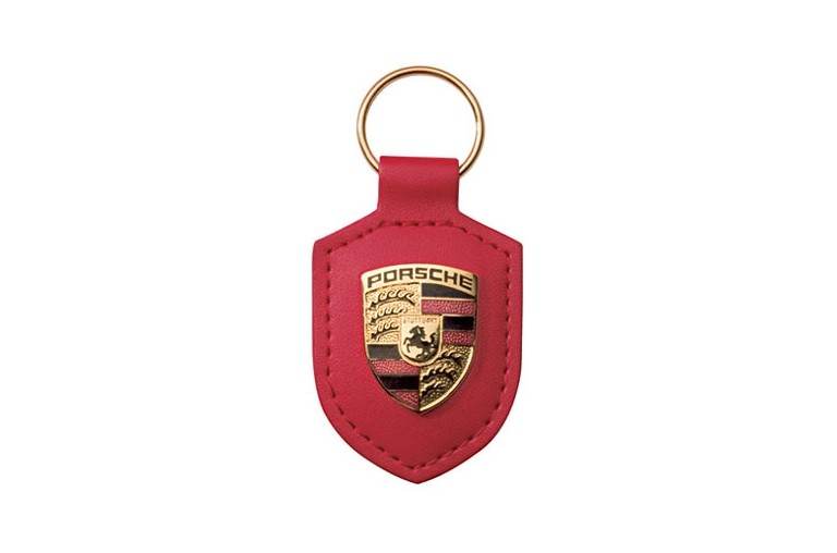 Porte-clé Porsche Cuir