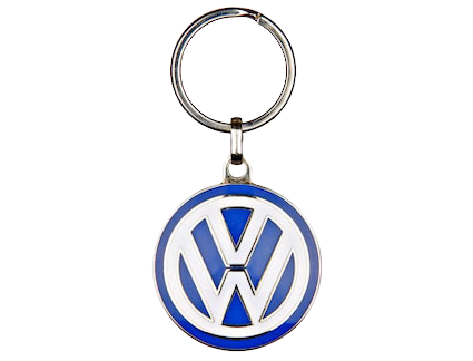 Porte-cles Volkswagen Edition Classique Bleu, noir ou argent